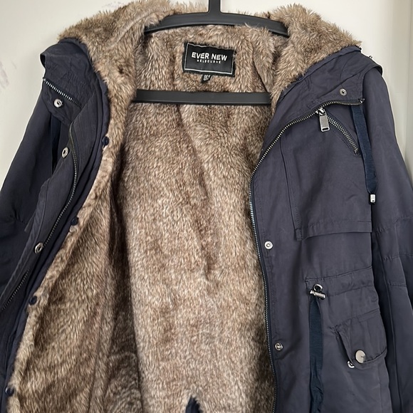 Ever New Winter jacket with hood - Picture 3 of 4